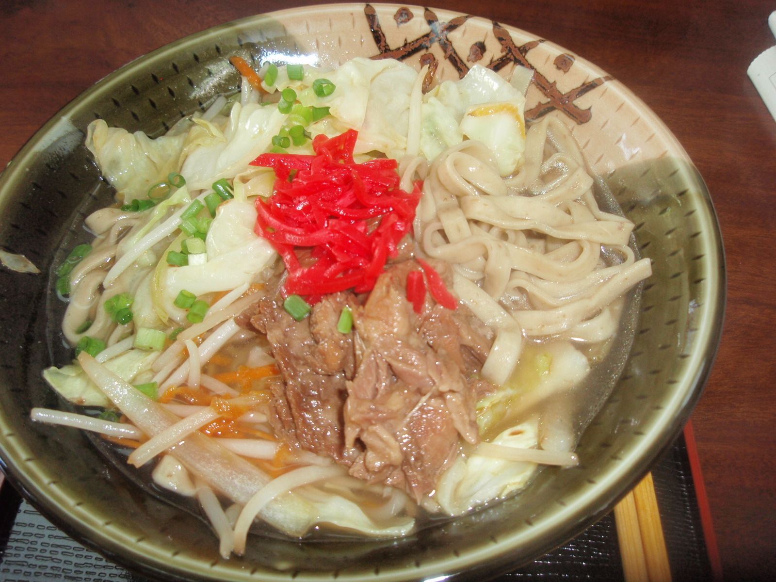 もずく麺そば 沖縄そば 変わり種特集シーフード編